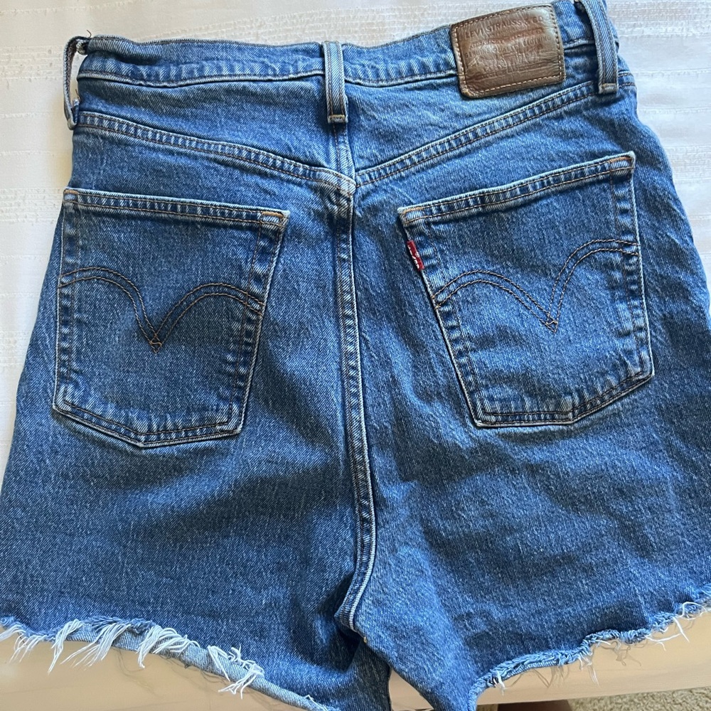 Levi’s high waisted cut offs